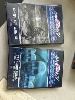 2 Sky Watch Tv Classics Transhumanism Yesterday and Tomrrow and Conspiracy Warzone DVD Sealed New