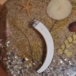 Vintage Tribal Sterling Silver Collar Pendant 