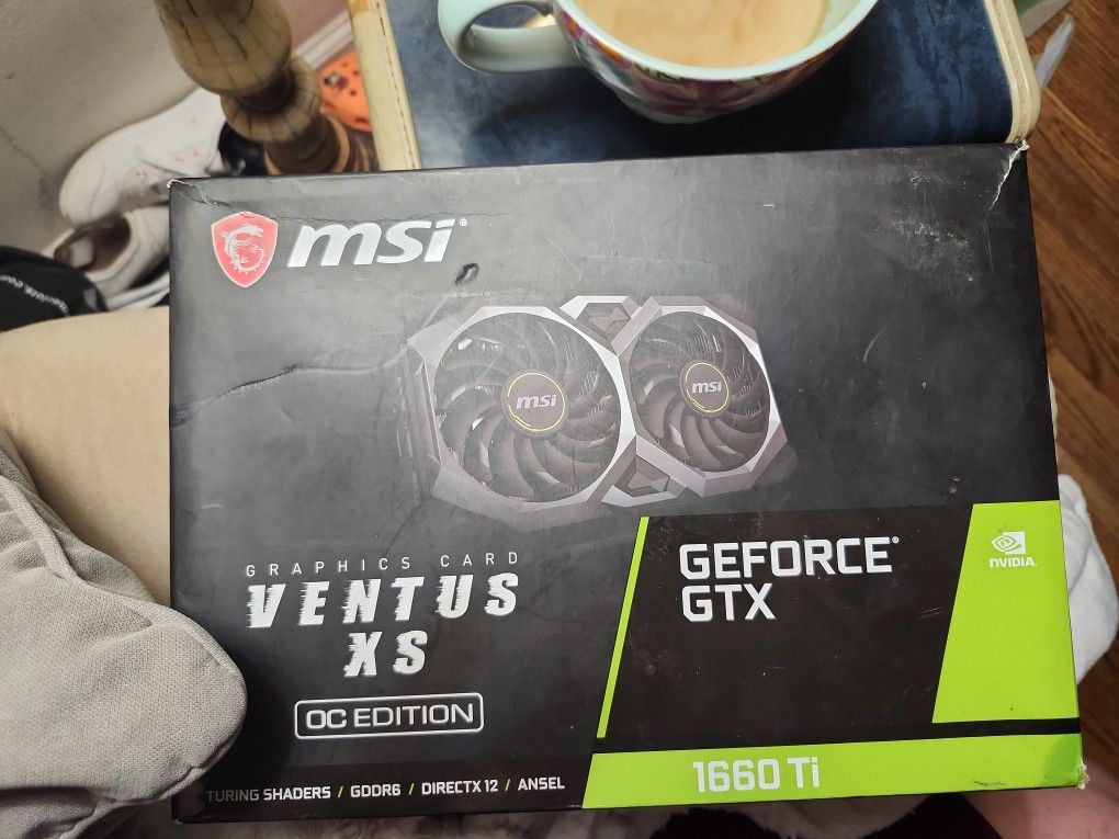MSI GEFORCE GTX 1660Ti Powered By Nvidia