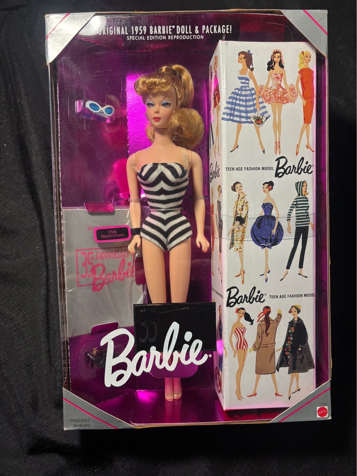 35th Anniversary Barbie - Original 1958 Reproduction NIB