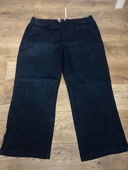 Dark Wash Elastic Waist Denim Pants NWOT Buffalo David Bitton pants plus size XXL