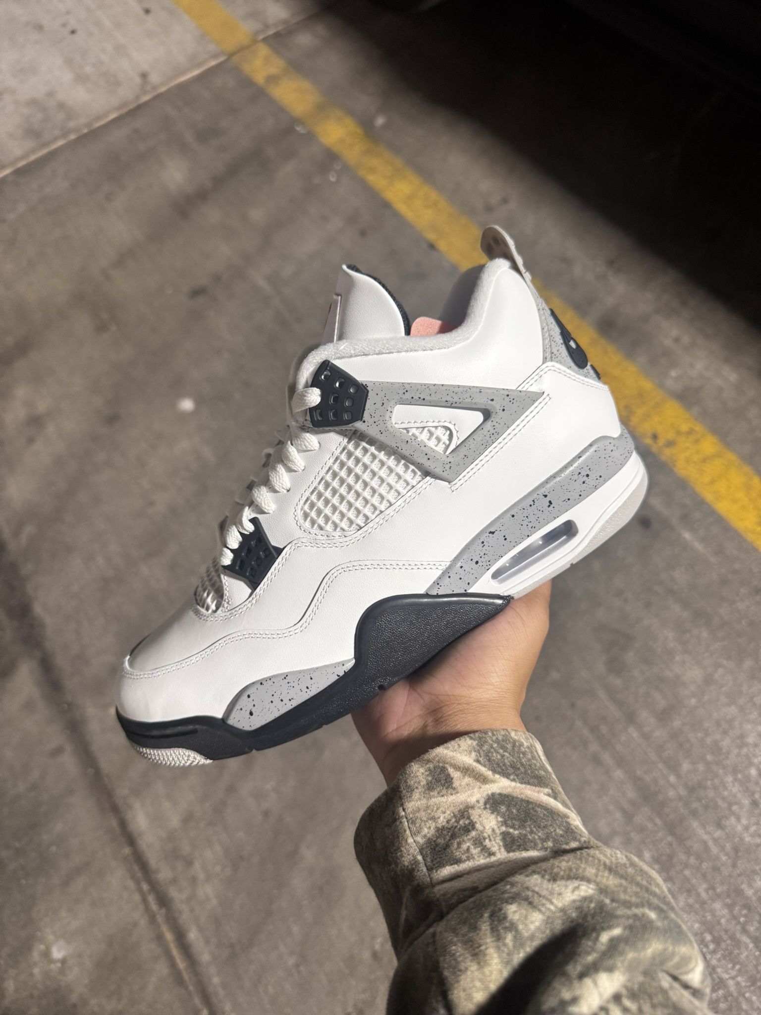 Jordan 4 White Cement Sizes 9, 11.5, 12, 13