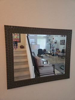 Beautiful metal mirror