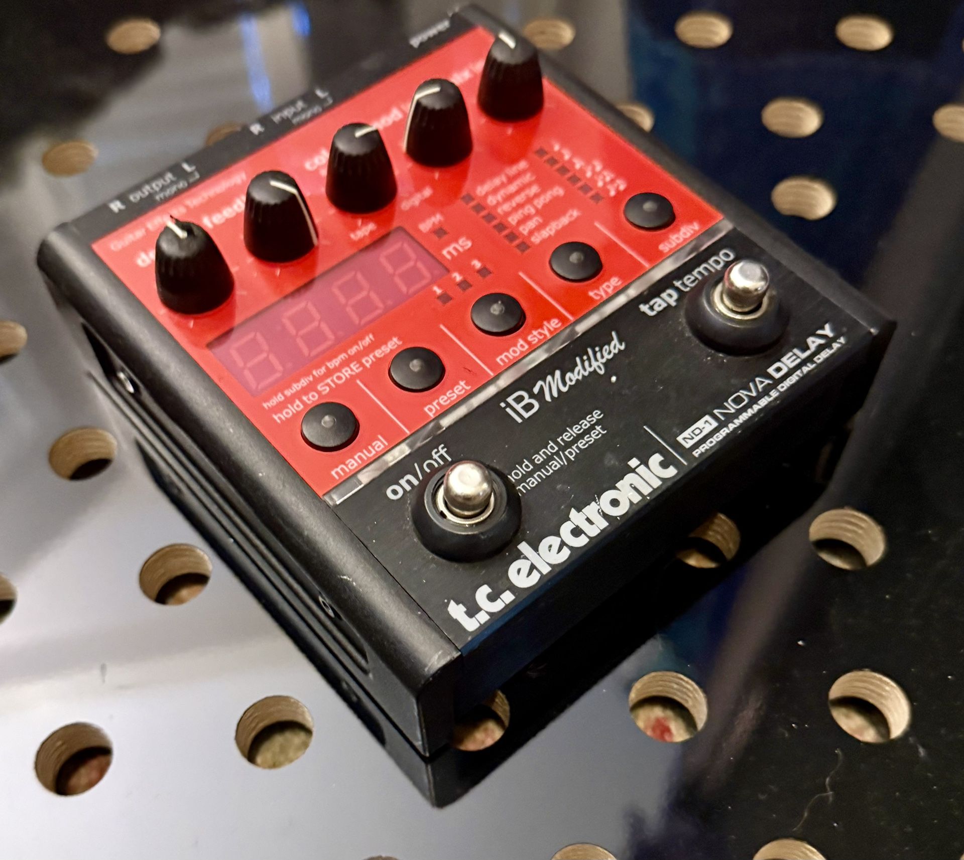 TC Electronic ND-1 Nova Delay iB Modified – Excellent Condition