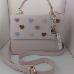Besty Johnson Valentine's Conversation Heart Bag