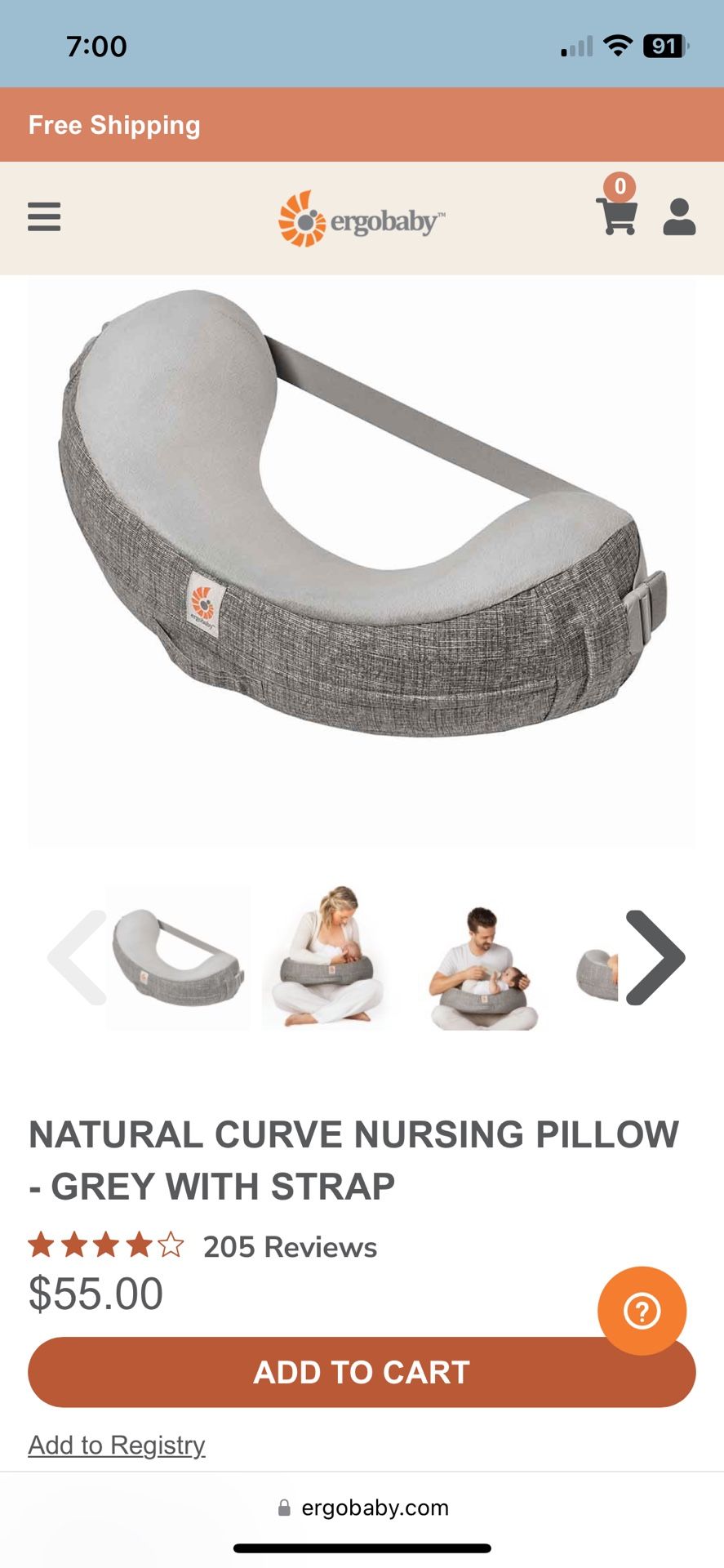 Ergo baby Nursing Pillow 