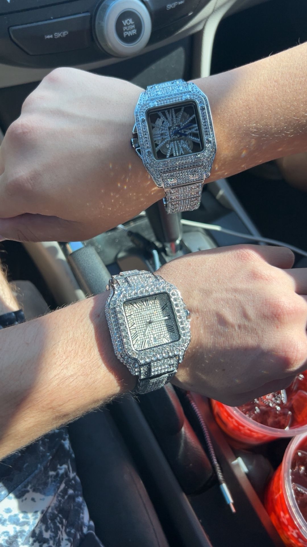 Lab diamond watch