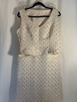 Gold skirt set w/shoes L-XL Shoes W-13