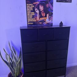 11 Drawer Fabric Dresser