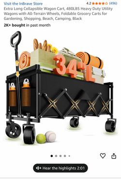 Foldable wagon cart