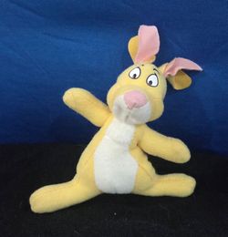 Vintage 2001 McDonald's Happy Meal Plush Toy of Rabbit from Disney's The Many Adventures of Winnie the Pooh