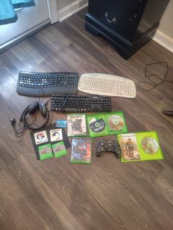 Xbox accessories and games