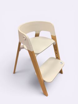 Stokke white booster chair