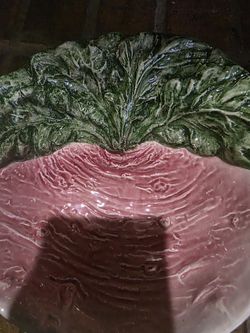 Ceramic Turnip Design Plater