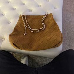 Tory Burch Fleming Hobo Suede