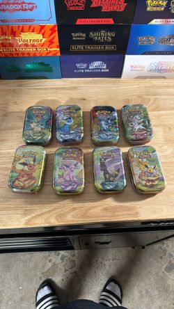 Prismatic Evolutions Mini Tin set