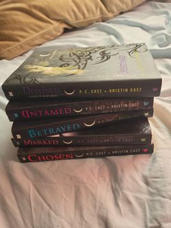 The House of Night Series books by P.C. Cast & Kristin Cast
