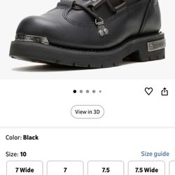 Brand new Harley Davidson Men Boots Sz10