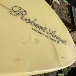 Vintage Robert August Surfboard