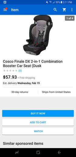 Cosco kids car seat & Harmony flames booster