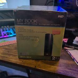 WD My Book 2TB Hard Drive USB 3.0