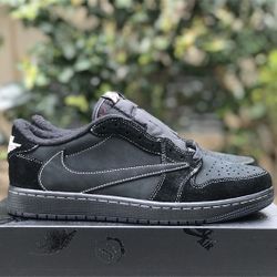 Nike Jordan 1 Travis Scott Black Phantom Size 9