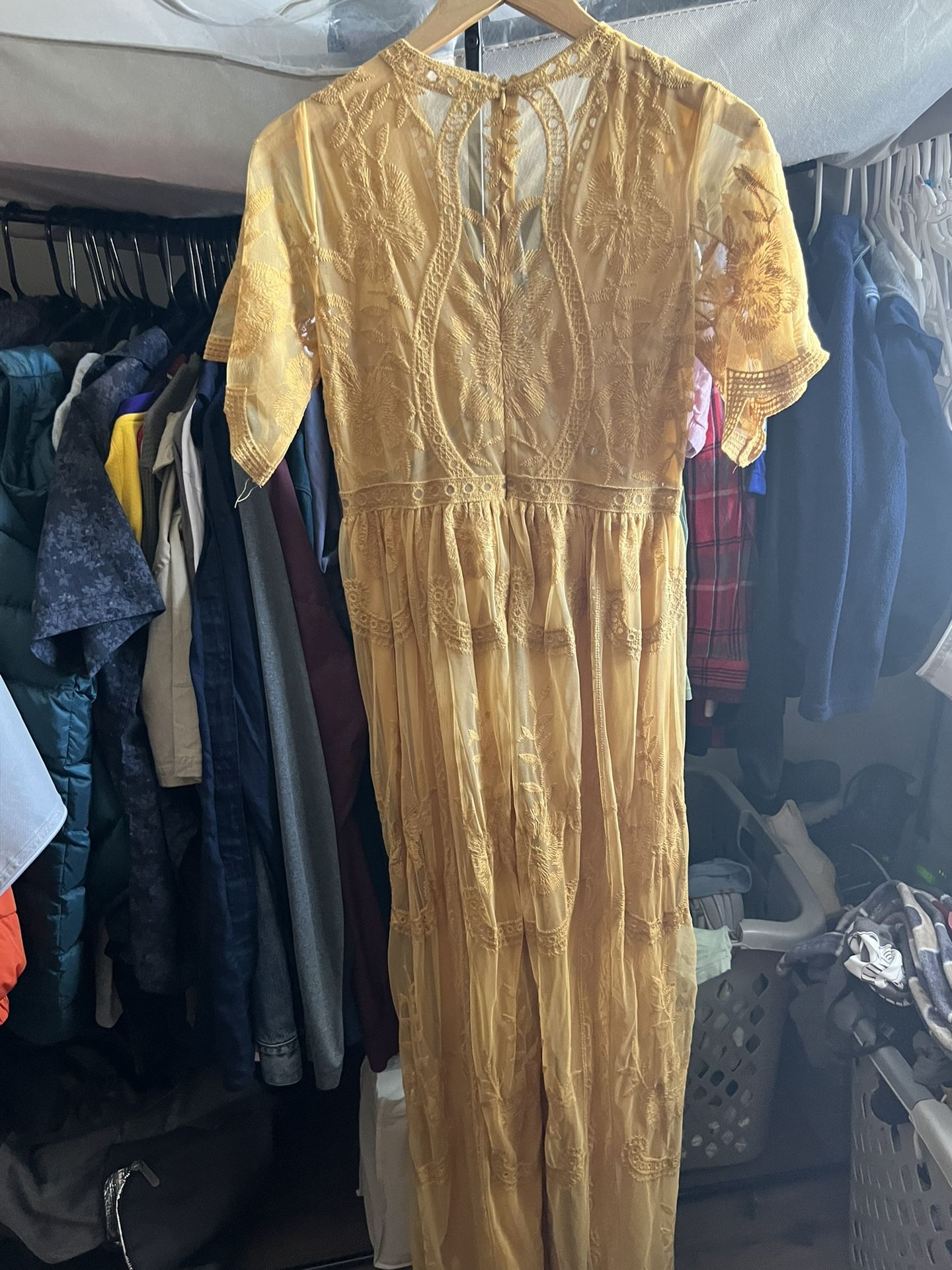 Pink Blush Maternity Dress