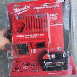 🔥$80 FIRM PRICE, NO NEGOTIABLE🔥 M18 18-Volt XC Starter Kit with One 5.0Ah Battery and Charger