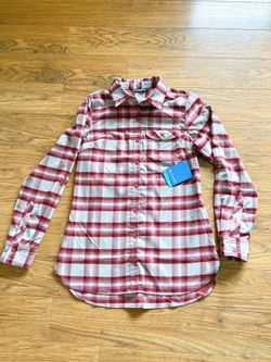 Columbia Omni Wick Flannel Shirt Size S