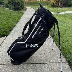 Ping Flextech 14 Way Lite Lime Stand Bag NEW