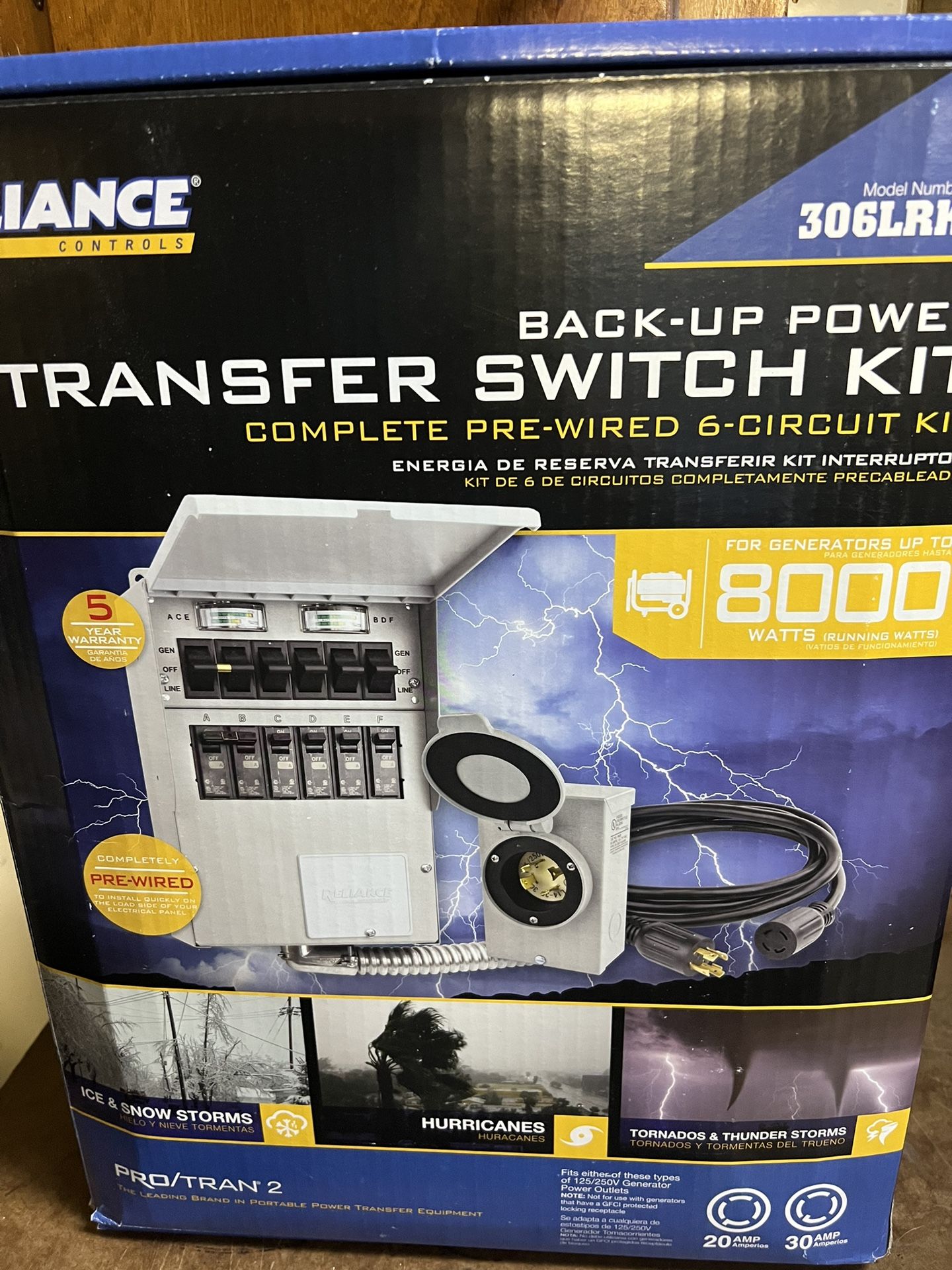 New Transfer Switch Kit