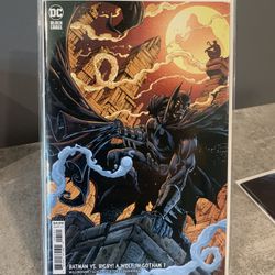 Batman vs. Bigby! A Wolf in Gotham #1 (DC Comics, 2021) Variant Cover