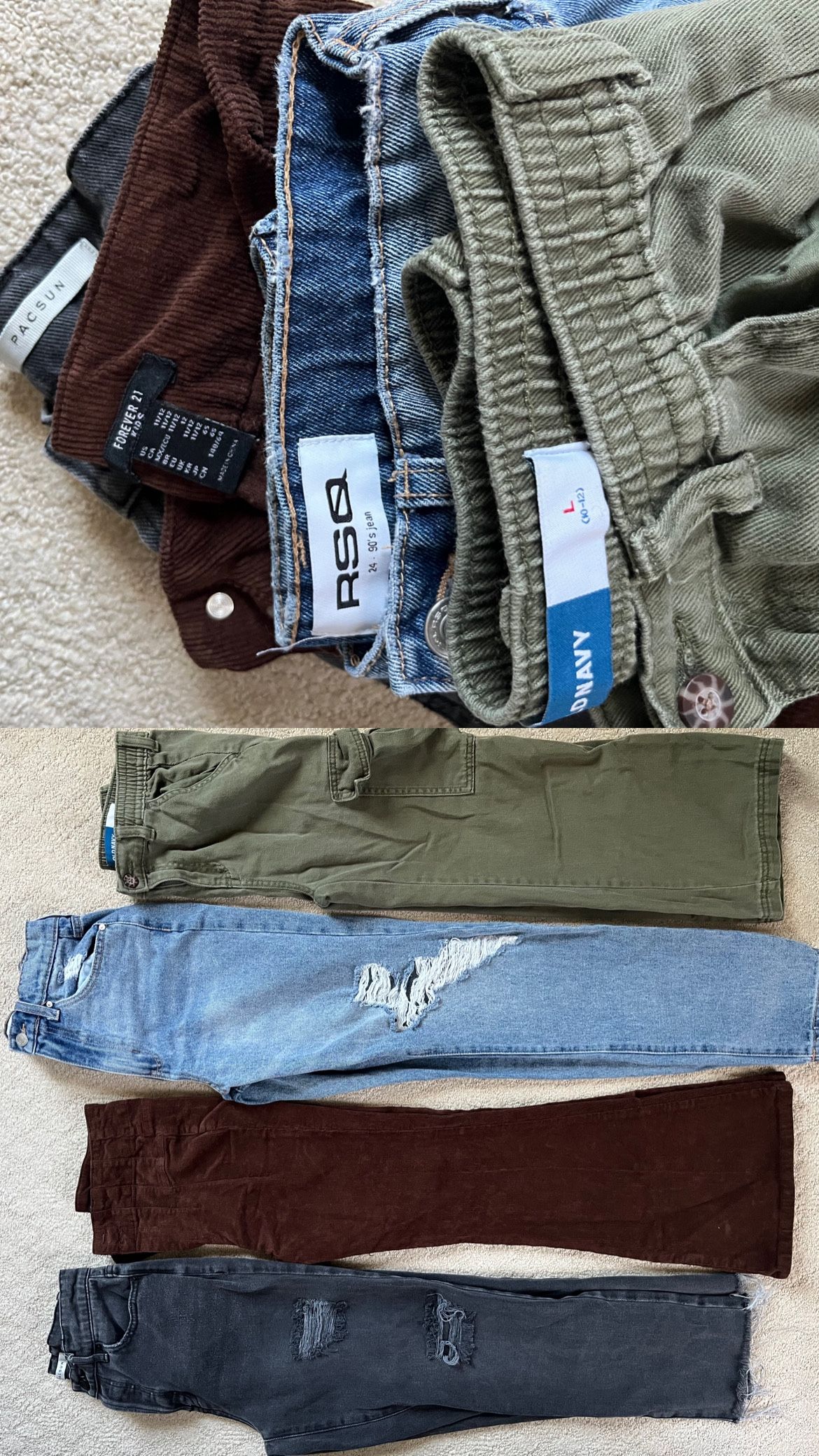 Girls Youth Clothing (jeans/sweaters/jackets/tops/dresses)