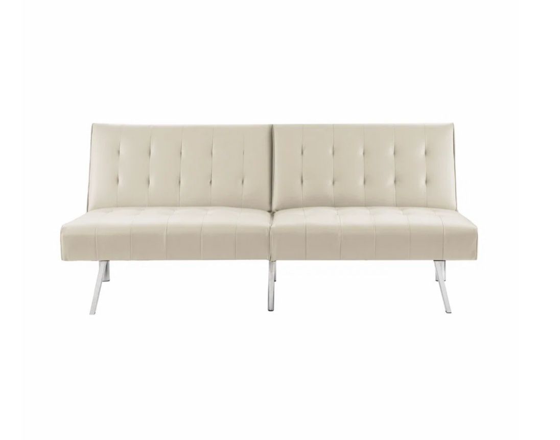 Futon Sofa Bed with metal legs