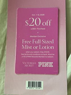 VICTORIA’S SECRET COUPONS