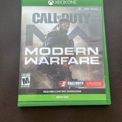 Call Of Duty Modern Warfare Case Only 