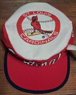 1970s New Painters Hat St. Louis Cardinals Vintage Baseball Cap Ozzie Ray