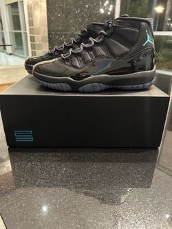 Jordan 11 Gammas Black Teal Men's Size 9