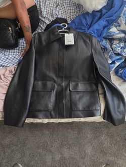 Theory leather jacket