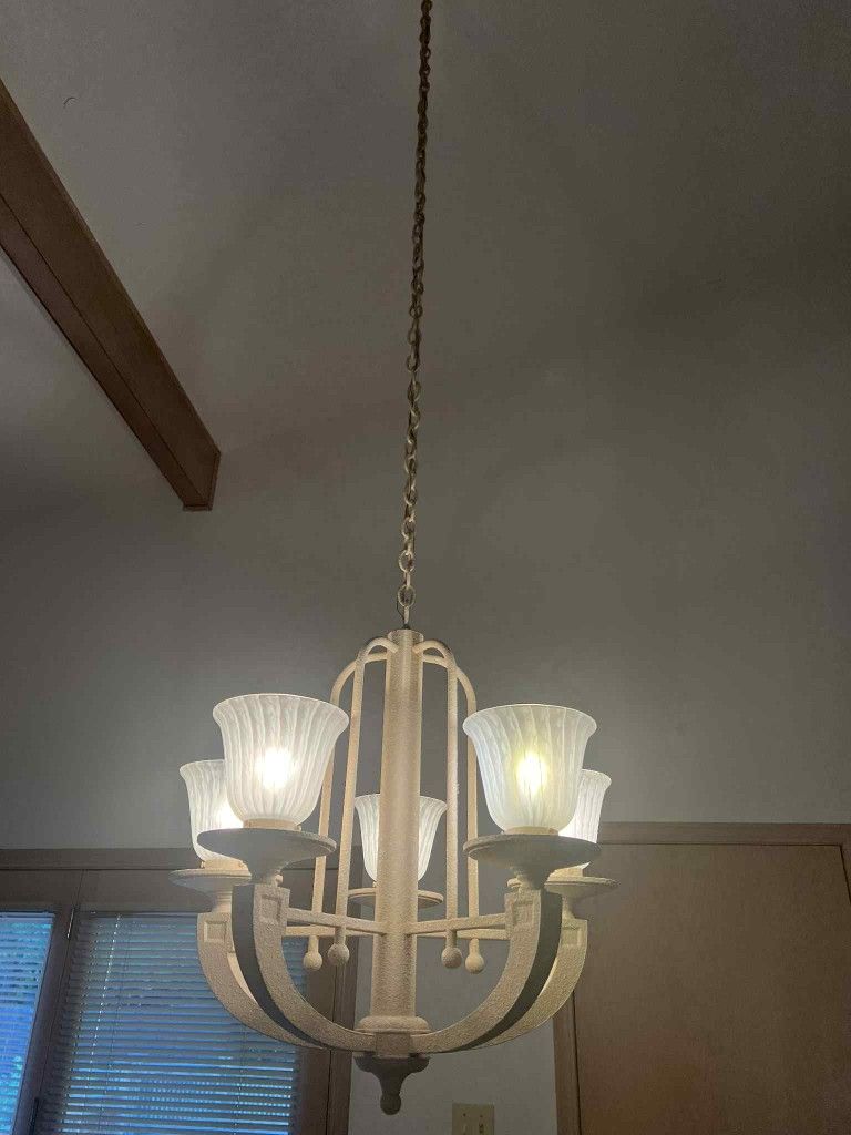 Vintage Neoclassical Chandelier