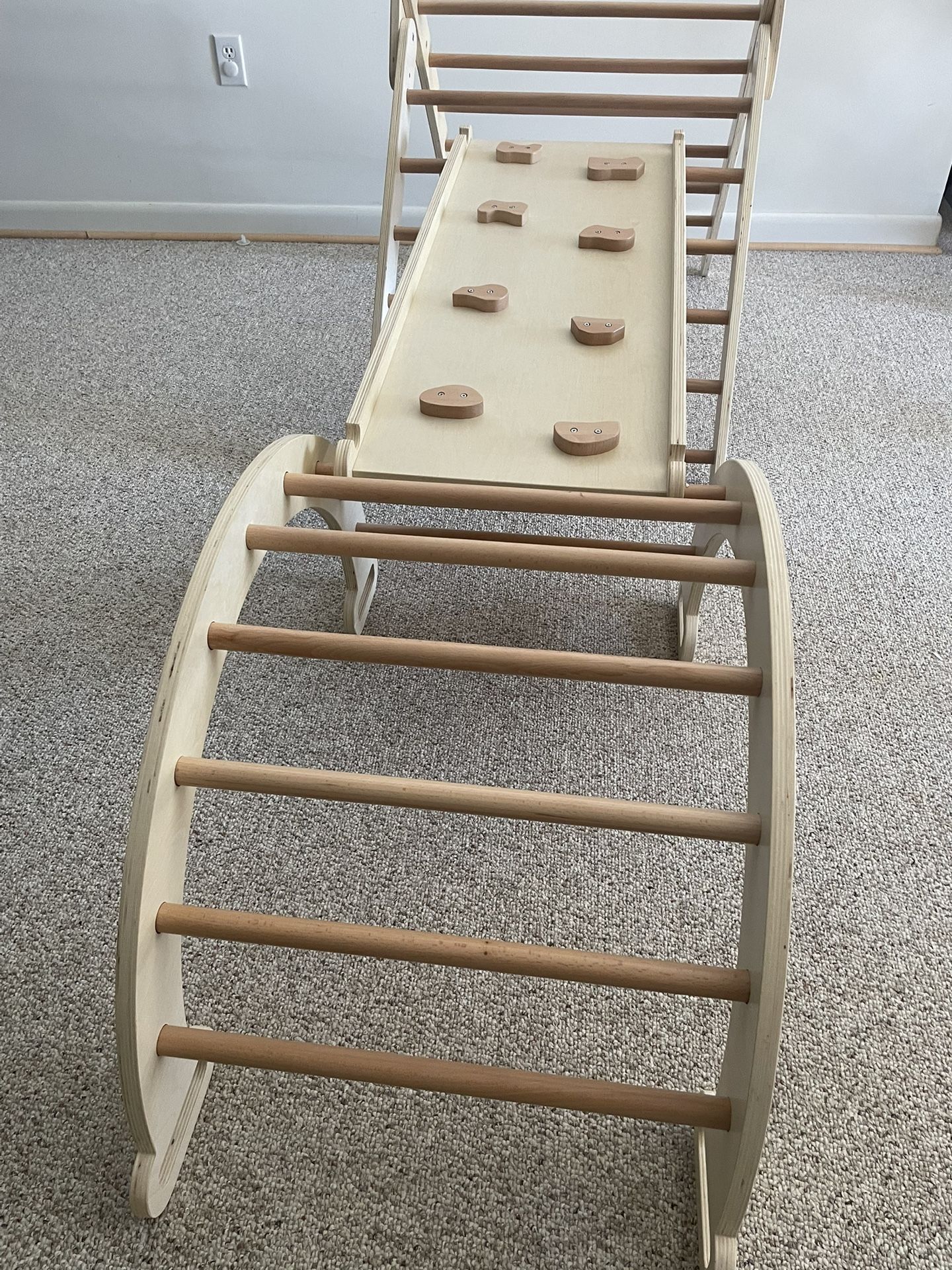 Montessori Climbing set : Sparingly used : Toddler’s Climb-n-Grapple