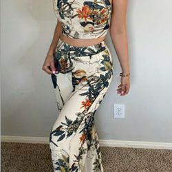 Tahitian Jumpsuit Set