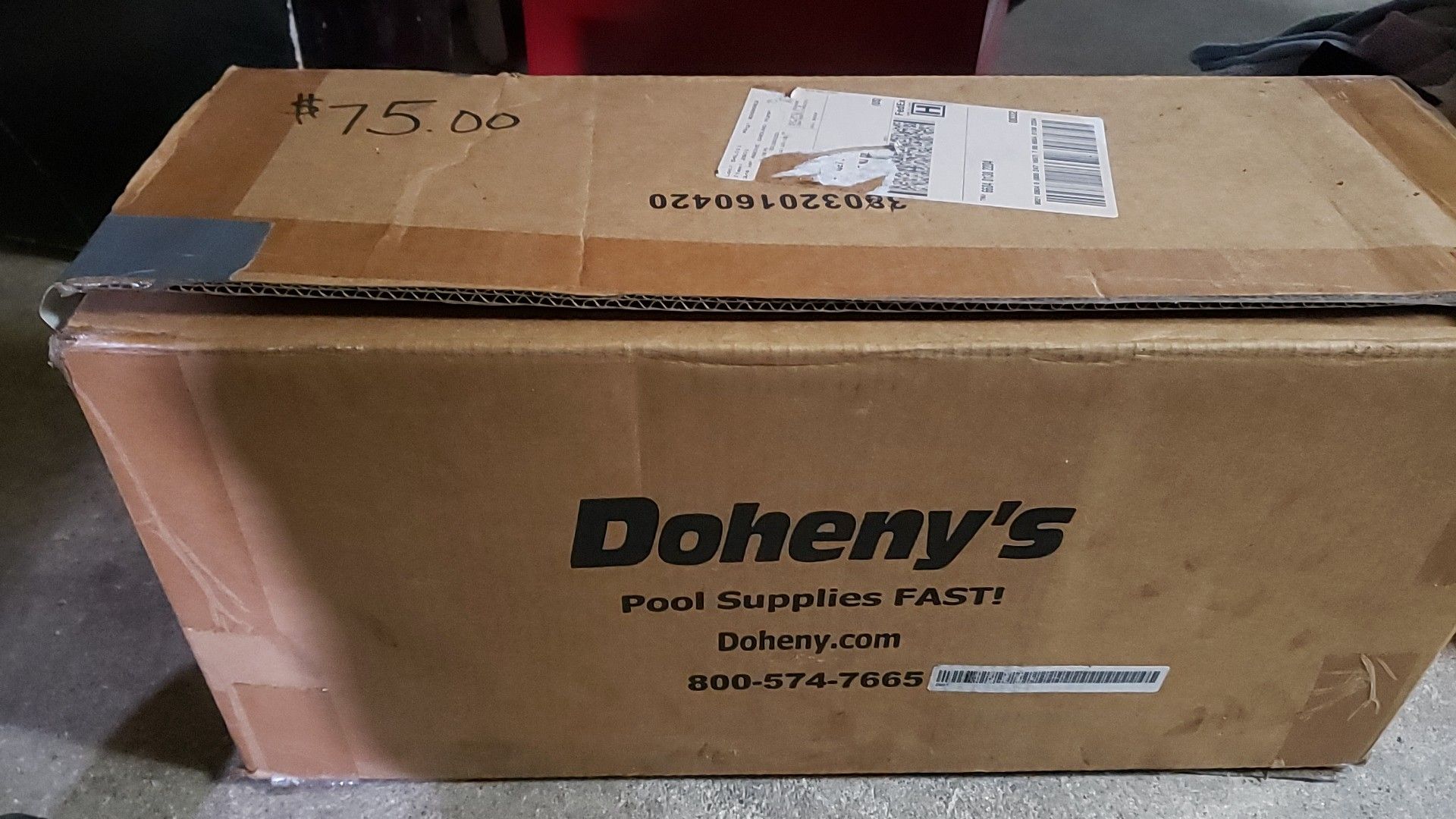 Dohneys above ground pool pump brand new never taken out of box