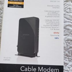 NETGEAR CM500 DOCSIS 3.0 High Speed Cable Modem