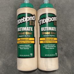 16oz. TiteBond Wood Glue (2) 