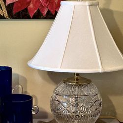 Waterford Crystal Lamp 