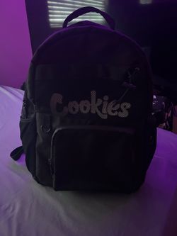 Black cookies backpack