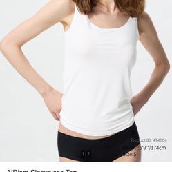 AlRism Sleeveless Top, Women, Size S, Grey And Navy, Brand New In Sealed Bag, Serious Buyer Only