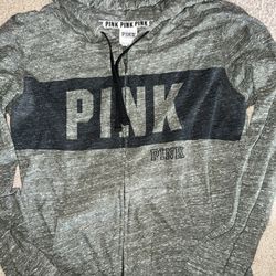 Womens PINK Army Green Jacket