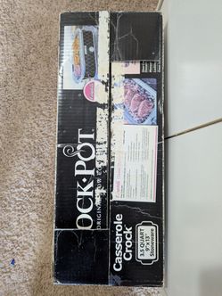 Crock pot in box